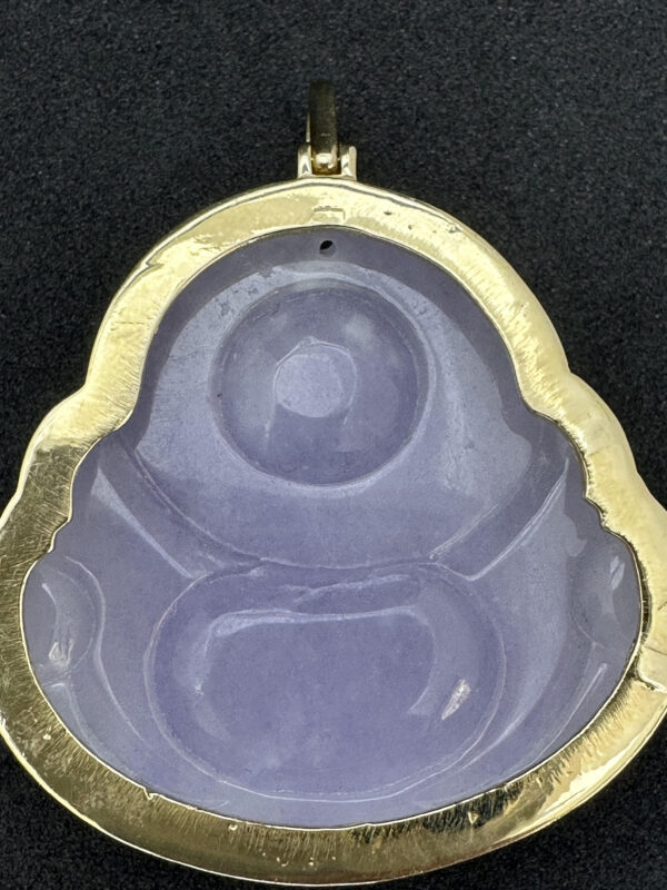 Light Purple Buddha With Diamonds - Image 2